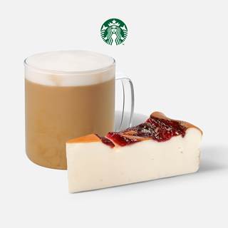 *1 Grande Caffè Latte + 1 Cheesecake of choice. Cannot be combined with other discounts or promotions.