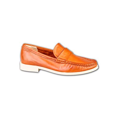 Damen Loafer DA3030, Farbe cognac