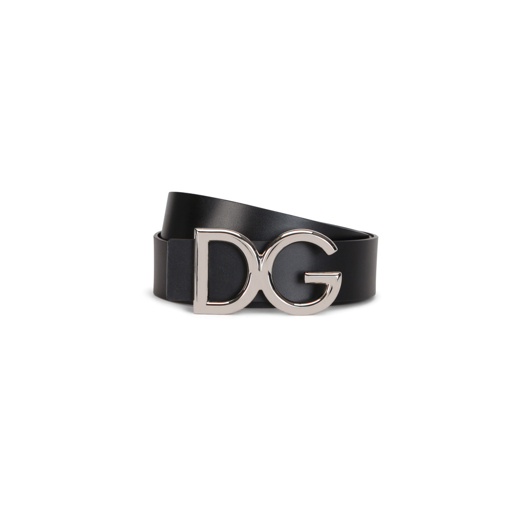 DG Logo Leather Belt