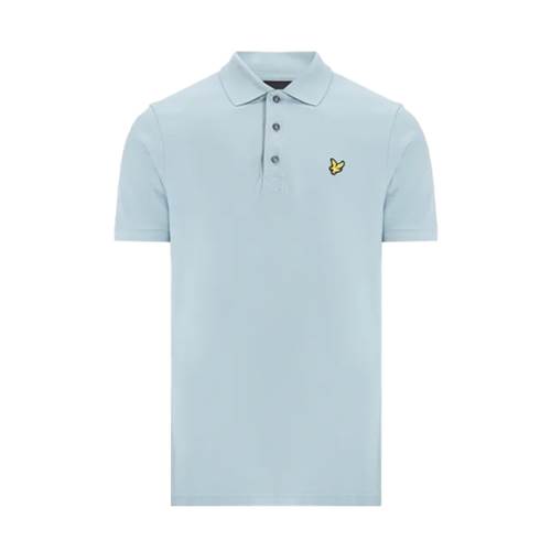 Plain Polo shirt away blue