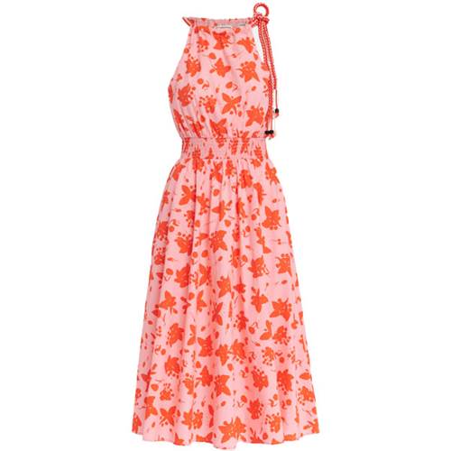 Floosie smocked halter dress