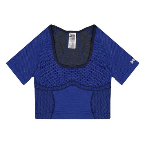 Sport Seamless Midi Top- GS Force Blue/GS Pastel Blue