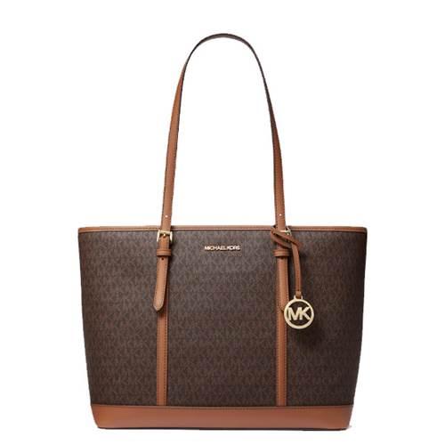 Jet Set Travel - LG TZ Shoulder tote brown