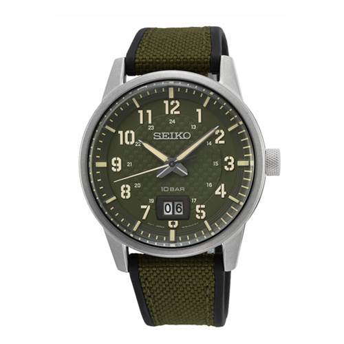 SUR323P1 - Seiko - 10 Bar - nylon/silicon strap - Battery 