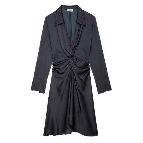 Dress Rozo Satin noir