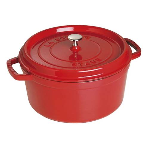 Staub Cocotte cherry 28cm Round