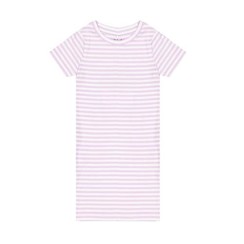 Striped Shirt Female Purple