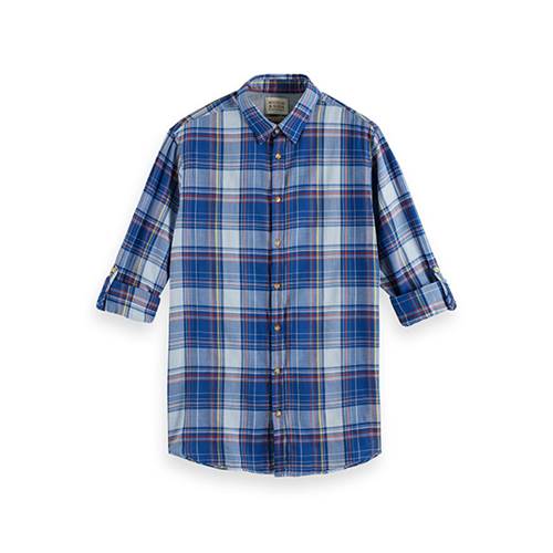Men Light Weight Voile Shirt with Seersucker 